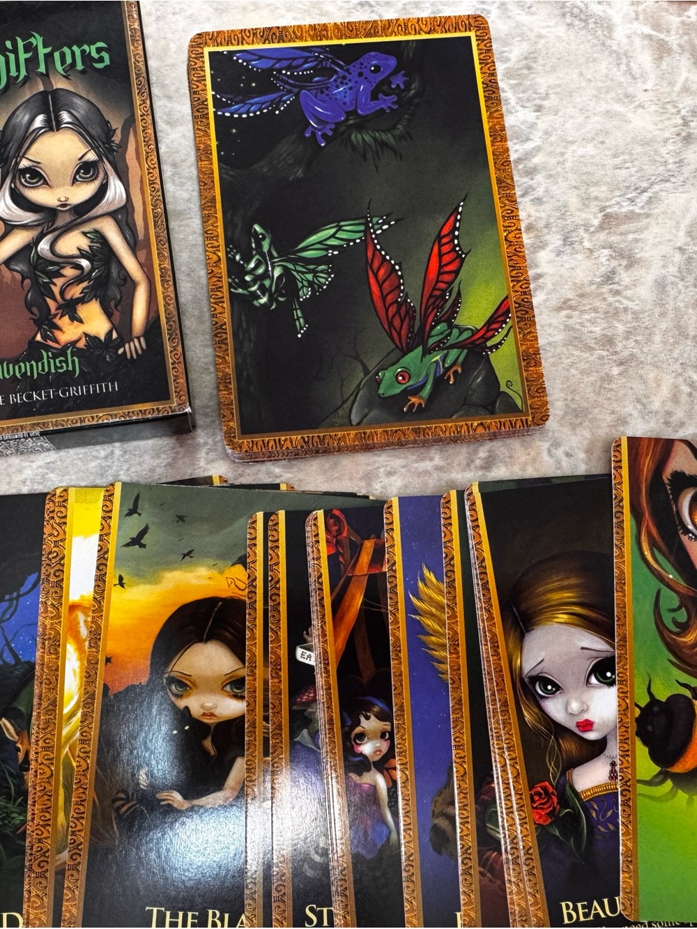 Gothic Fairy Oracle Card Deck - Dark Fantasy Artwork